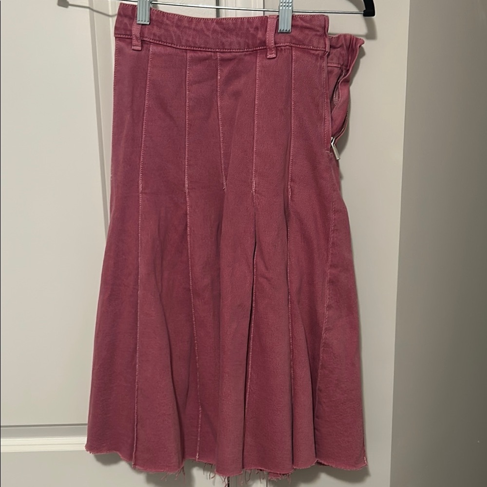 Elegant Pink Skirt